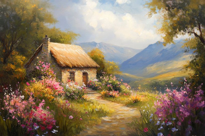 Idyllic country house by Poster Art Shop