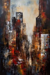 Abstrakte Stadt