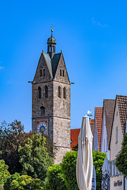 Blick auf die St. Martin Kirche in Memmingen
