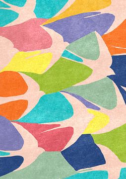 Abstracte vogels van Raissa Oltmanns