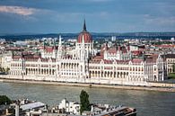 Parlementsgebouw in Boedapest van Leon Weggelaar thumbnail