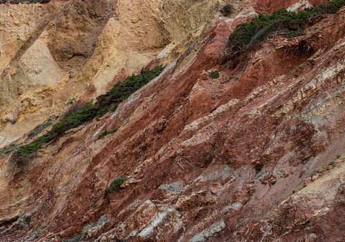 mountain cliffs on the Portuguese coast