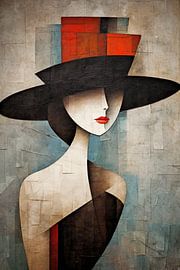 Women's portrait by Eye catching paintings