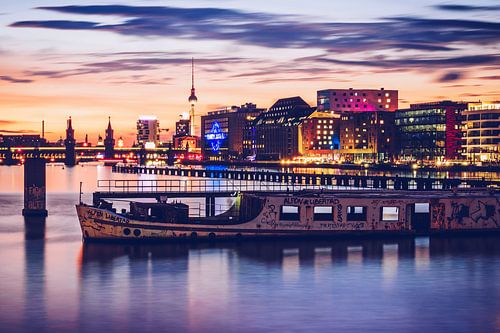 Berlin - Osthafen Skyline / Mediaspree by Alexander Voss