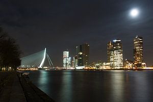 Rotterdam in der Nacht von Rogier Vermeulen