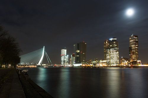 Rotterdam bij nacht