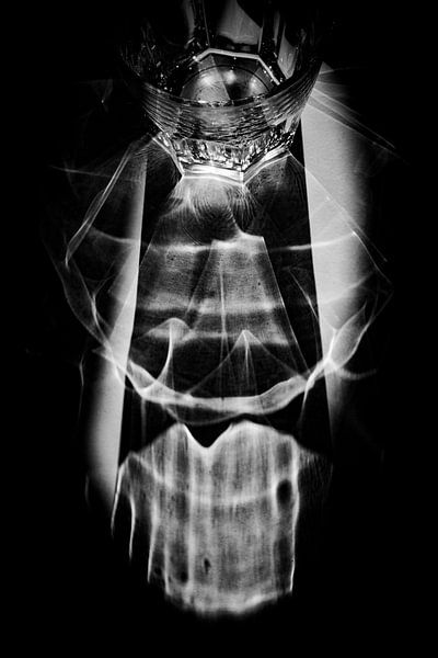 The invisible at the bottom of the glass by Cecile Quenum