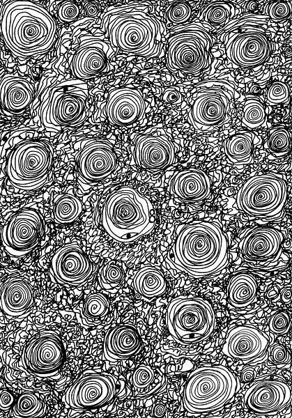 Repeating fractals of soul DNA von MY HAPPY SOUL ART