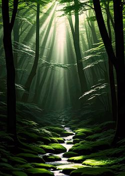 schöne Wasserquelle