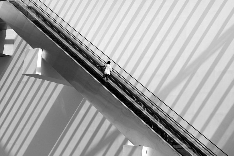 Roltrap shoppingmal Singapore par Jellie van Althuis