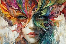 Women's portrait by ARTEO Paintings