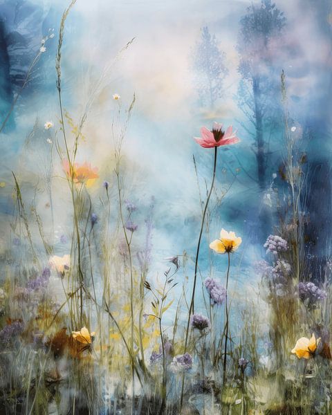 Landscape with flowers by Studio Allee
