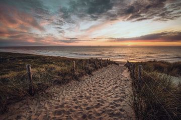 Duin, strand en zee aan de Hollandse kust van Dirk van Egmond