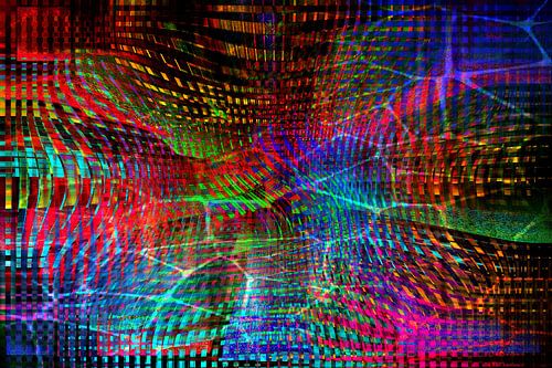 Abstractart : Blijf weg