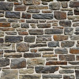 Wall with flagstones by Paul van Baardwijk