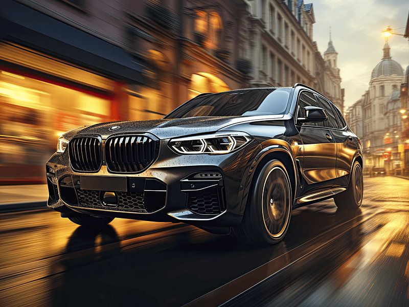 BMW X5M Competition van Tim Kunst en Fotografie