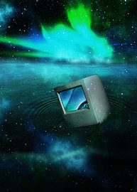 Elektrisches Wasser von Kiyo Arts