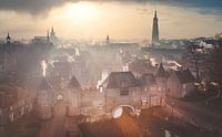 Amersfoort in de mist