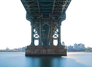 Manhattan Bridge - New York (USA) van Marcel Kerdijk