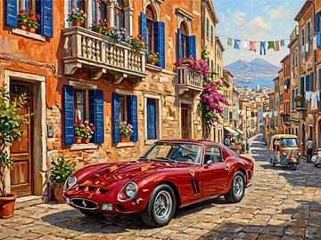 Naples - à travers l'Italie en Ferrari