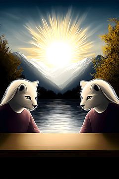 Reflections of the soul by Vythryd Arts