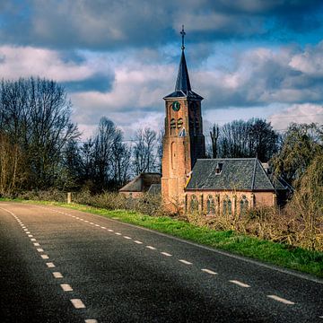 Kerk in Heesselt Gelderland Nederland van Jeroen