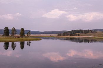 Le lac Yellowstone,