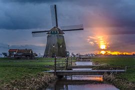 Sunset mill van Patrick Herzberg