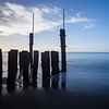 Vlissingen wazige zee van Marika Rentier