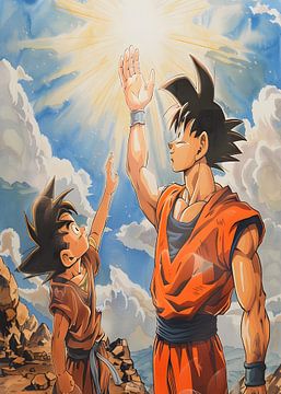 Zoon Goku van Anime Vintage