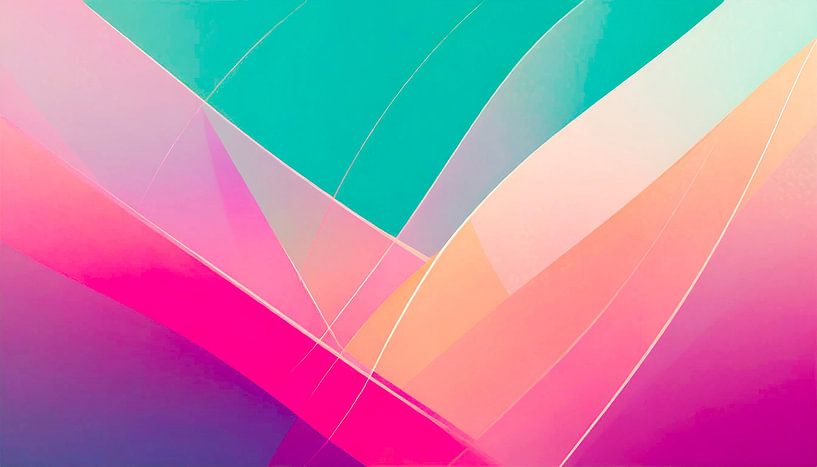 Wellen mit Farben von Mustafa Kurnaz