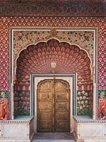Coloured door | travel photography print | Jaipur Rajasthan India
