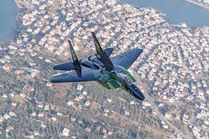 Saudische Boeing F-15 Eagle über Griechenland.