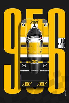 P 956B LM 1985 Top Tribute sur Theodor Decker