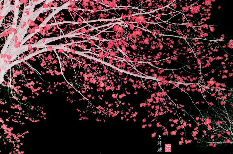 Boom in Japanse stijl van Corinne Welp