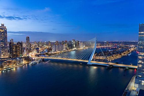 Erasmus Bridge Rotterdam van Bart Houx