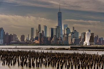 New York Financial District van Kurt Krause