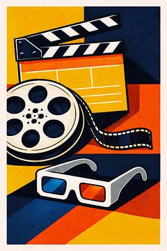 Pop Art Cinema Essentials Illustration by Dodik Hariyono