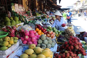 Vietnameese markt van mathieu van wezel