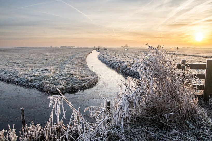 Ijzig landschap van Hans Goudriaan
