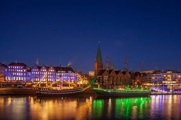 Schlachtezauber Kerstmarkt, Bremen van Torsten Krüger