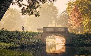 Herfstochtend in het Stadspark van Kampen