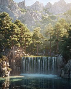Romantische Landschaft