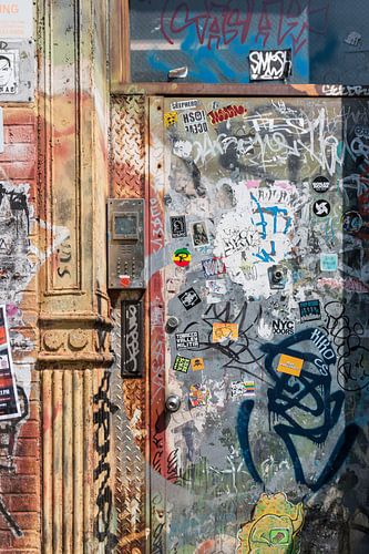 Porte graffiti NYC