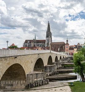 Regensburg an einem Sommertag