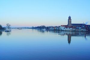 Paysage urbain de Deventer sur Michel van Kooten