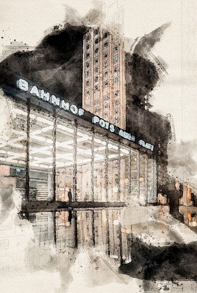 Bahnhof Potsdam von Dietmar Meinhardt