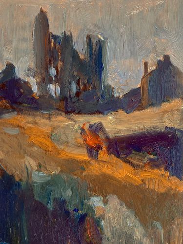 Het huis van de jongen met de hoed