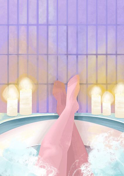Le bain par Goed Blauw