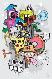 Eat Less Play More van Koen Haarbosch